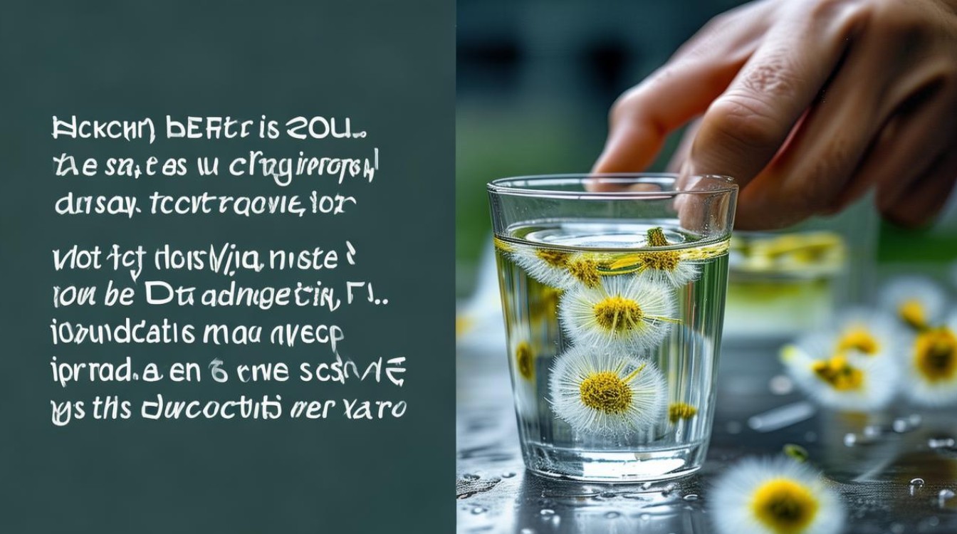 蒲公英泡水喝的功效