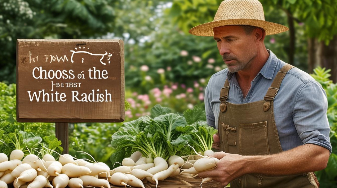 怎么挑选白萝卜