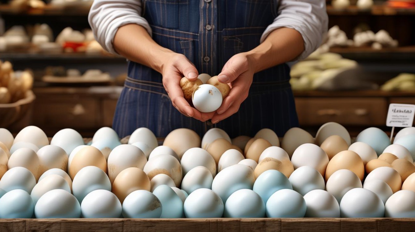 鸭蛋的挑选