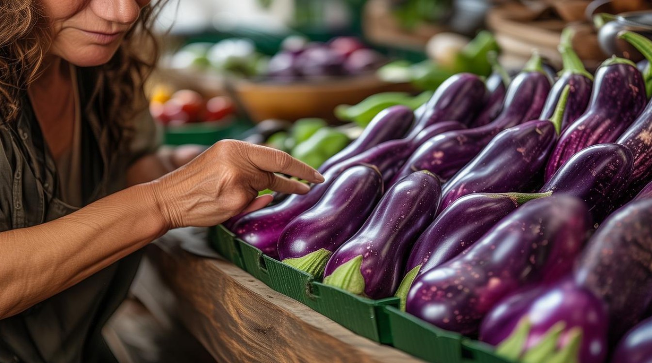 怎样挑选嫩茄子