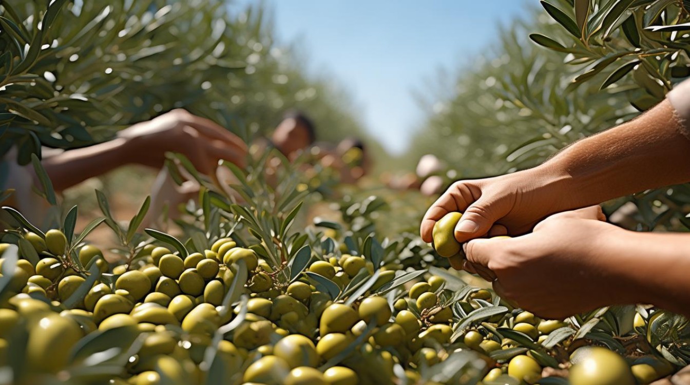 橄榄挑选