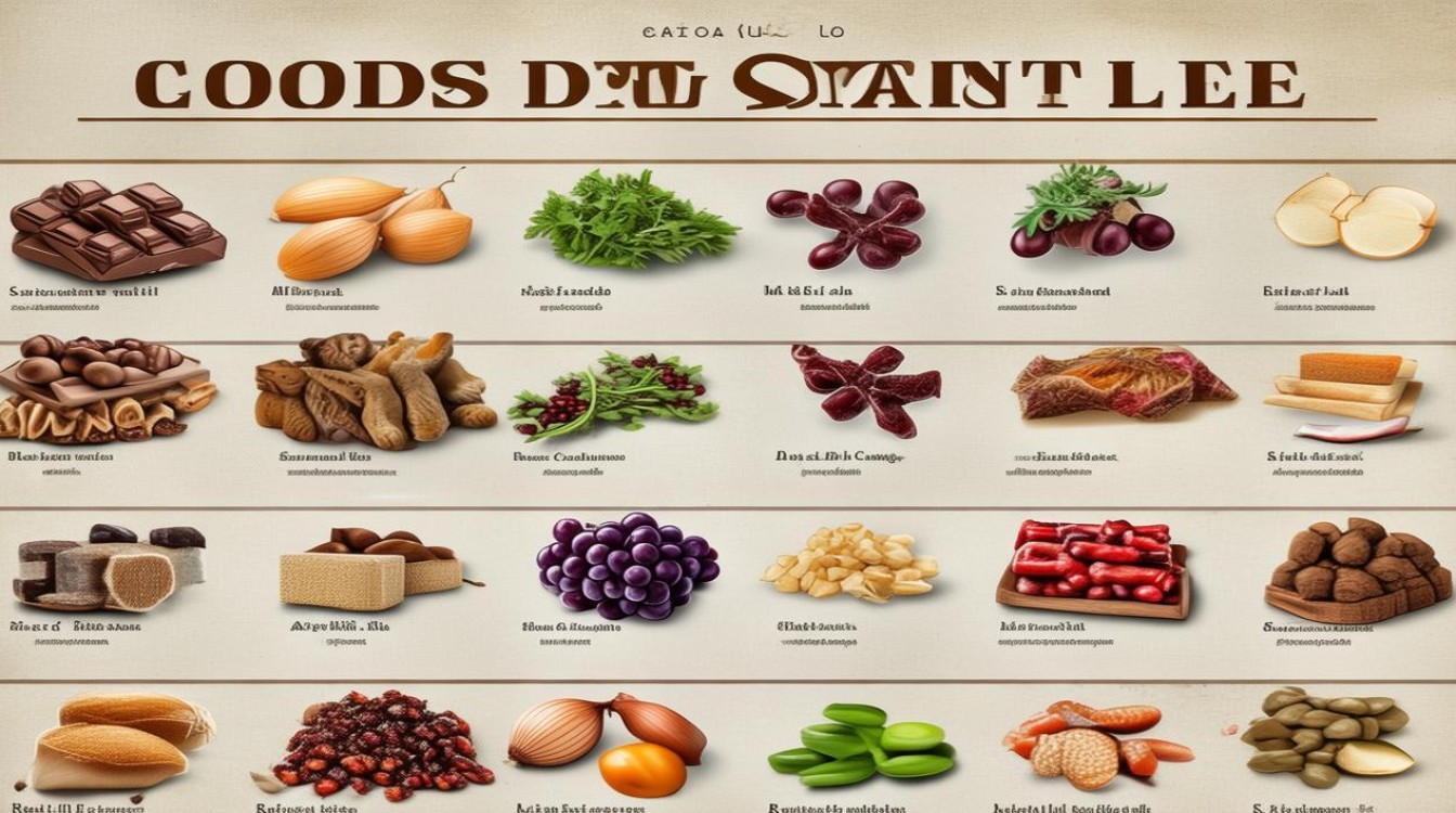 狗狗不能吃的食物