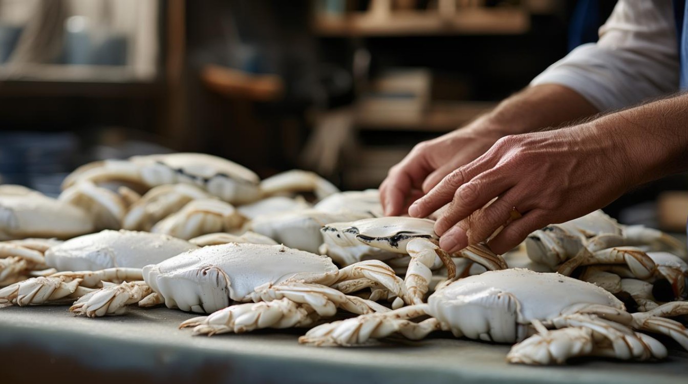 白蟹挑选 白蟹挑选