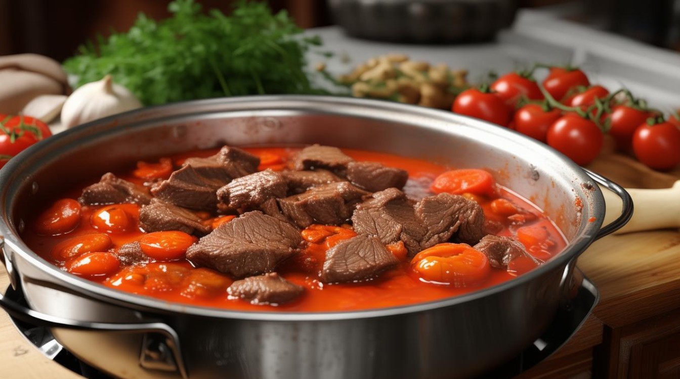 西红柿炖牛腩的做法最正宗的做法