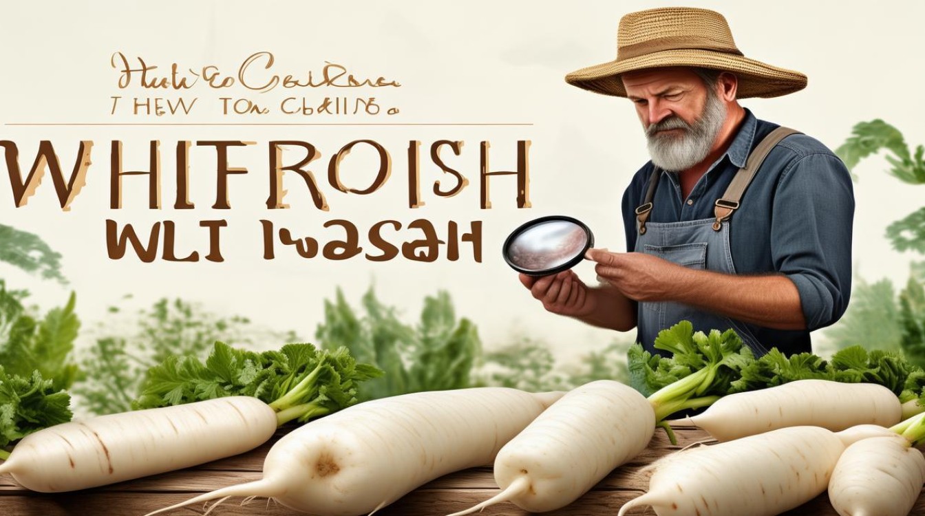 怎样挑选白萝卜