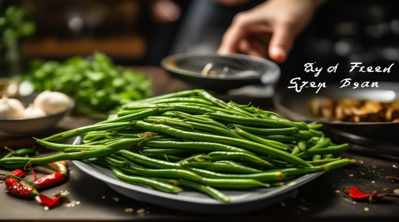 干煸四季豆的做法