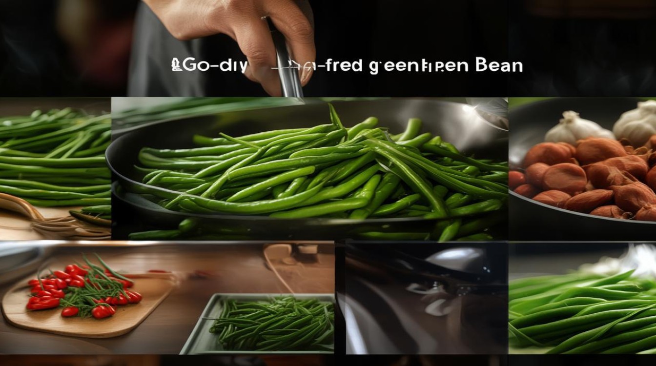 干煸四季豆的做法