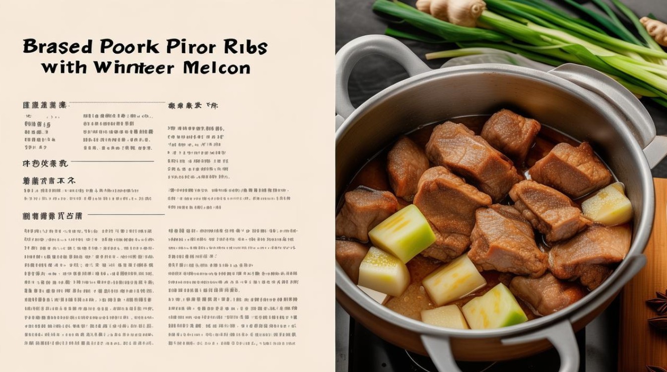 冬瓜炖排骨的做法