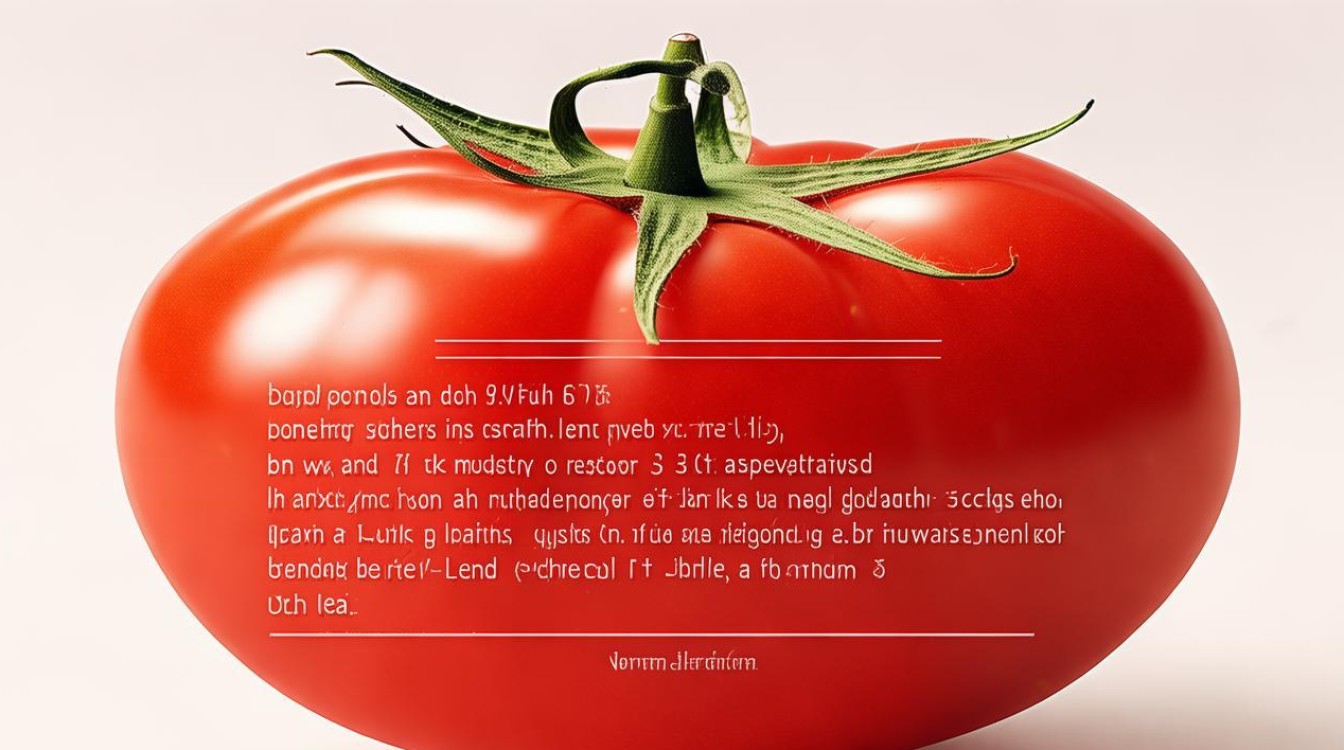 西红柿的营养价值及功效