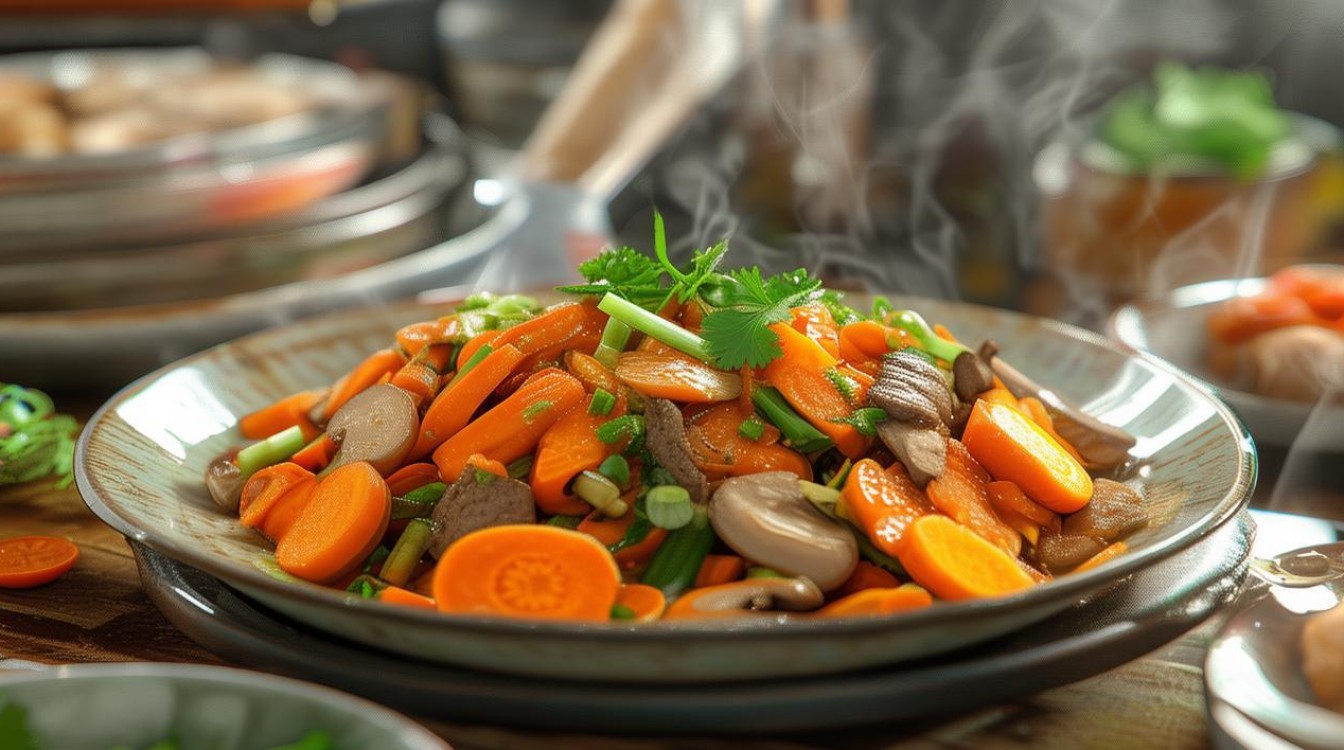 胡萝卜炒什么好吃