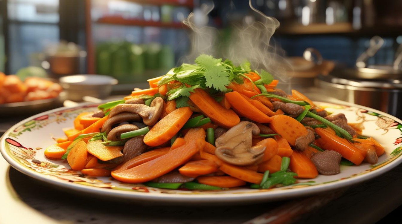 胡萝卜炒什么好吃