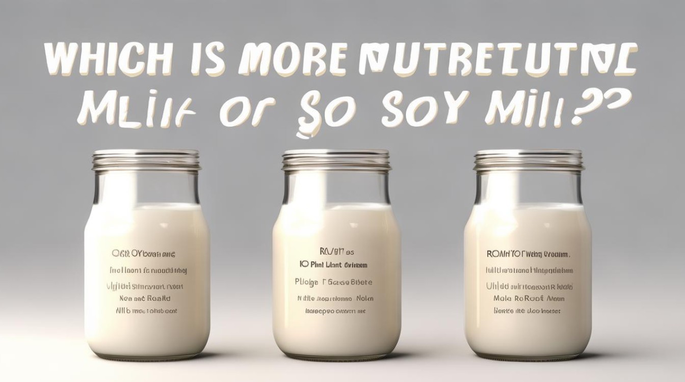 牛奶和豆浆哪个营养价值高