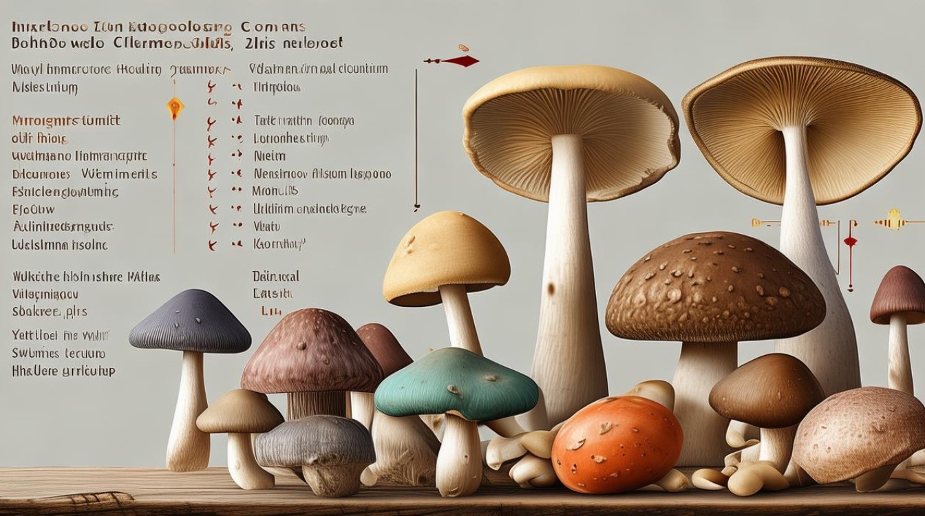 菌类的营养价值及功效