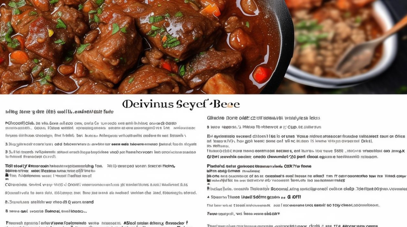 炖牛肉怎么做好吃