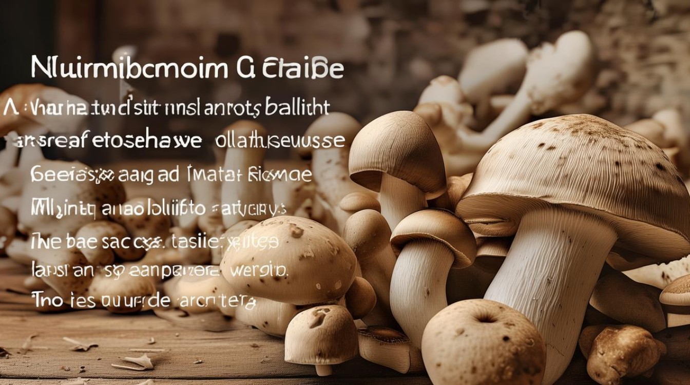 蘑菇的营养价值及功效