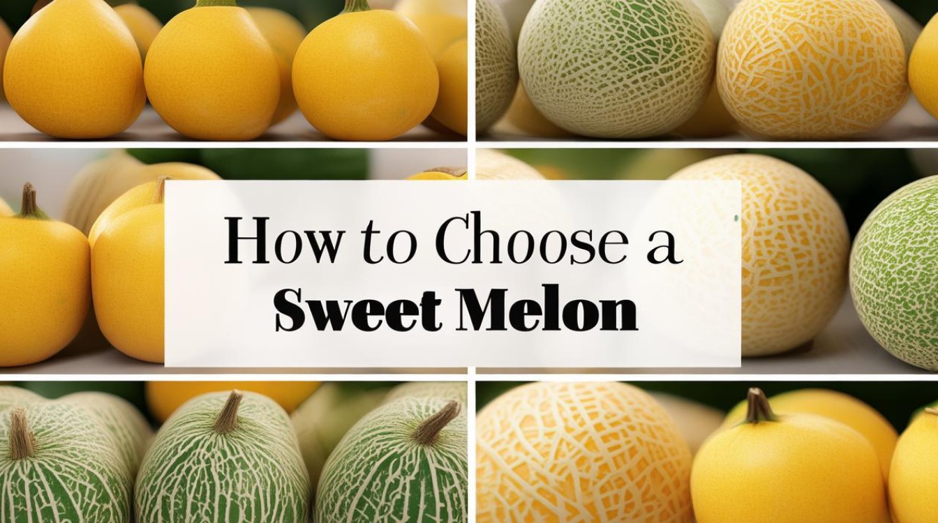 甜瓜怎么挑选