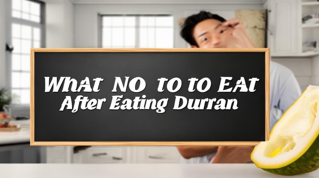 吃了榴莲不能吃什么