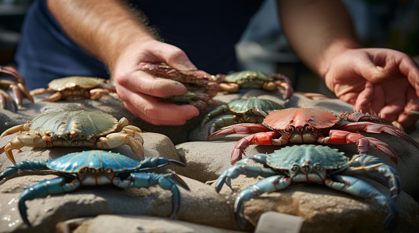 螃蟹的挑选