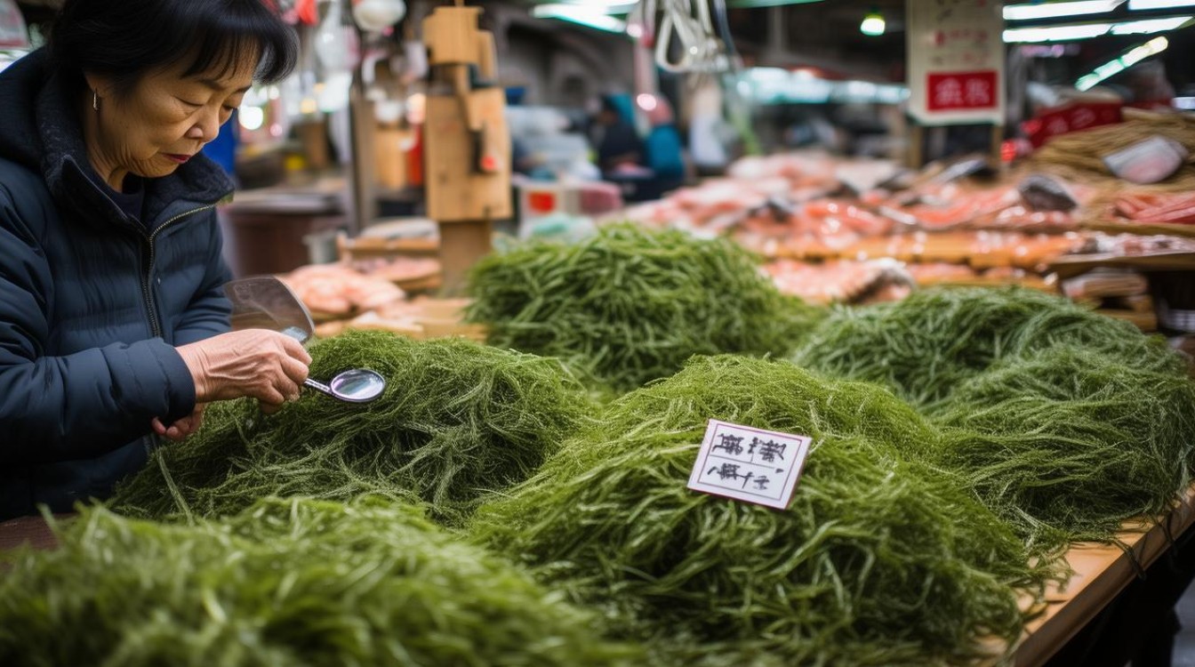 海带的挑选