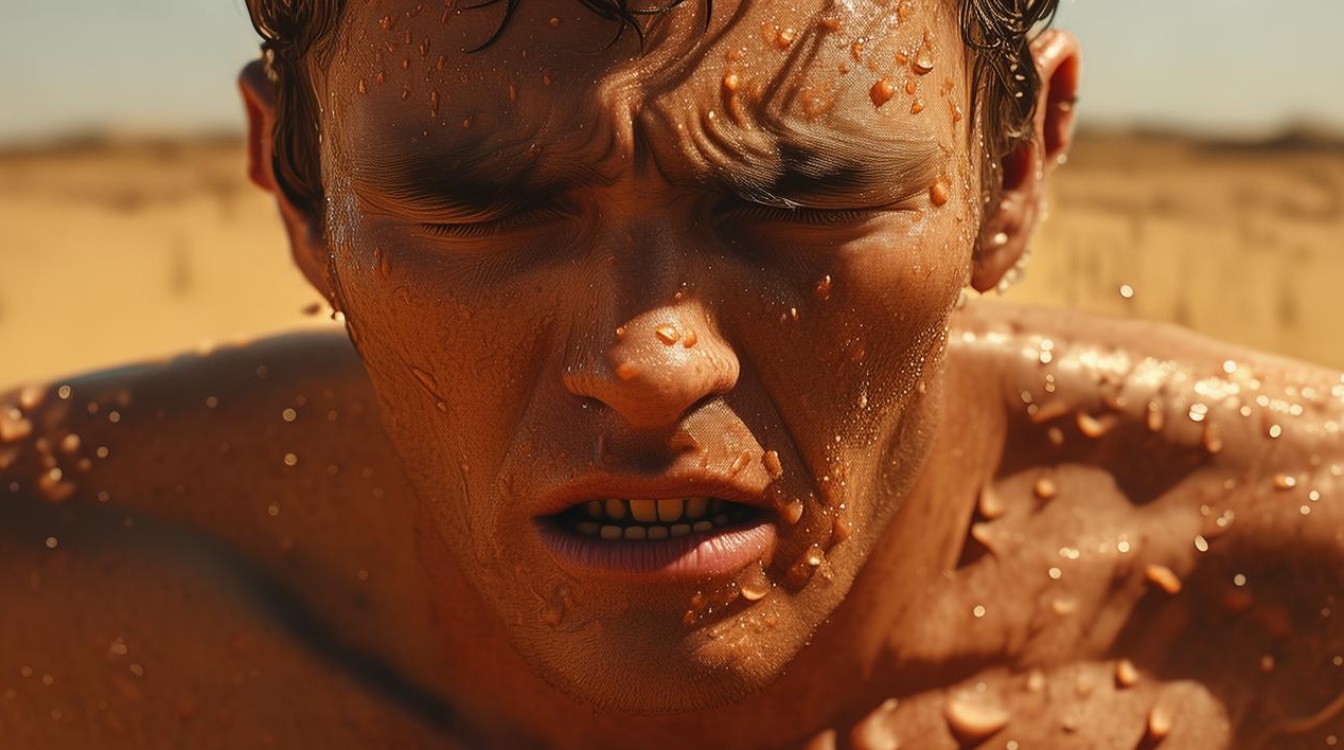 中暑后头疼的快要炸了