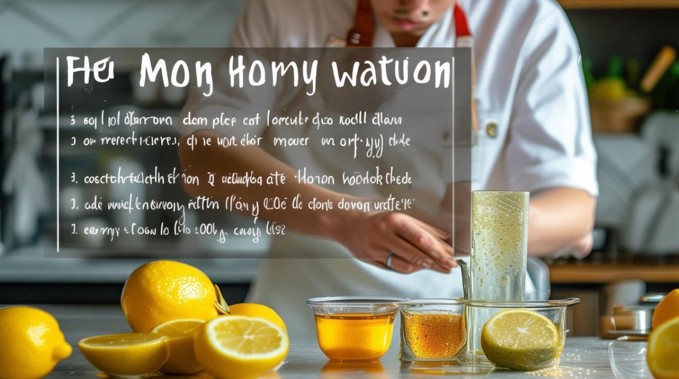 柠檬蜂蜜水的正确做法