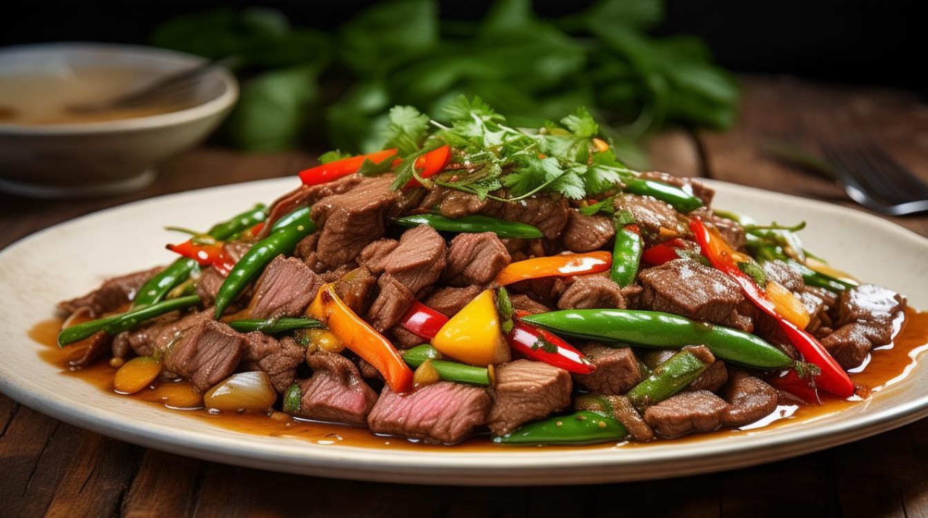 牛肉和什么菜炒好吃