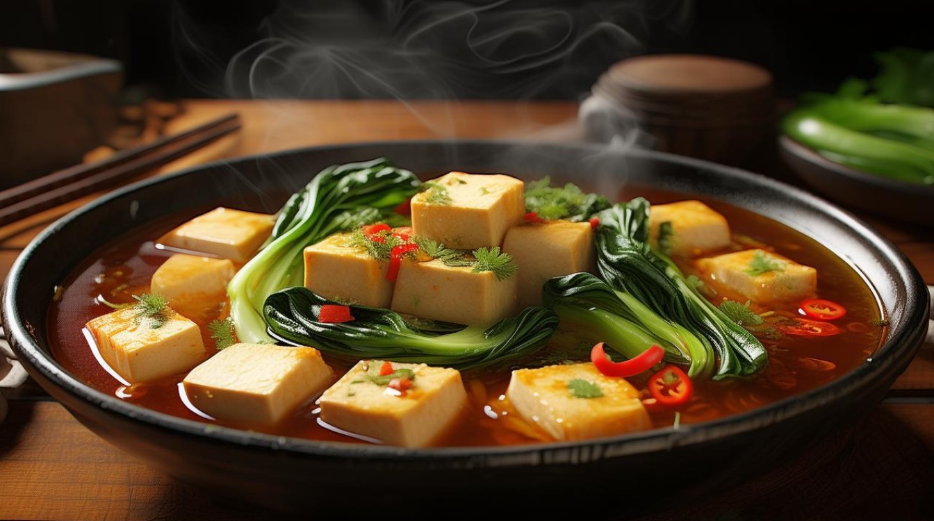 豆腐炖什么好吃