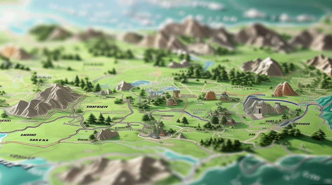 江西主要景点分布图 江西主要景点分布图