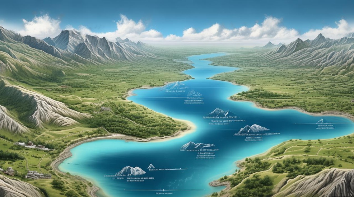 洱海必去景点分布图 洱海必去景点分布图