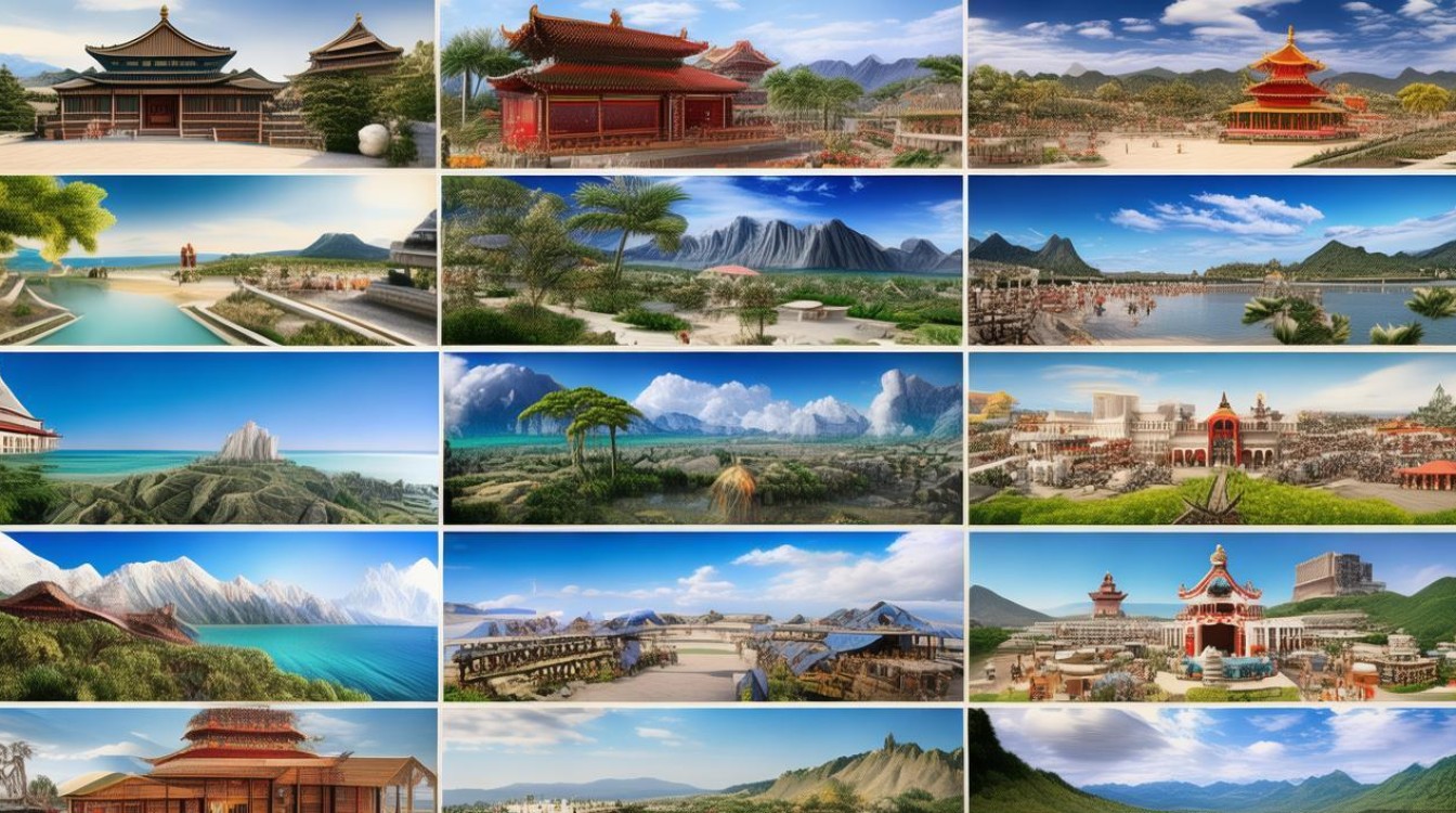 山东各地旅游景点大全