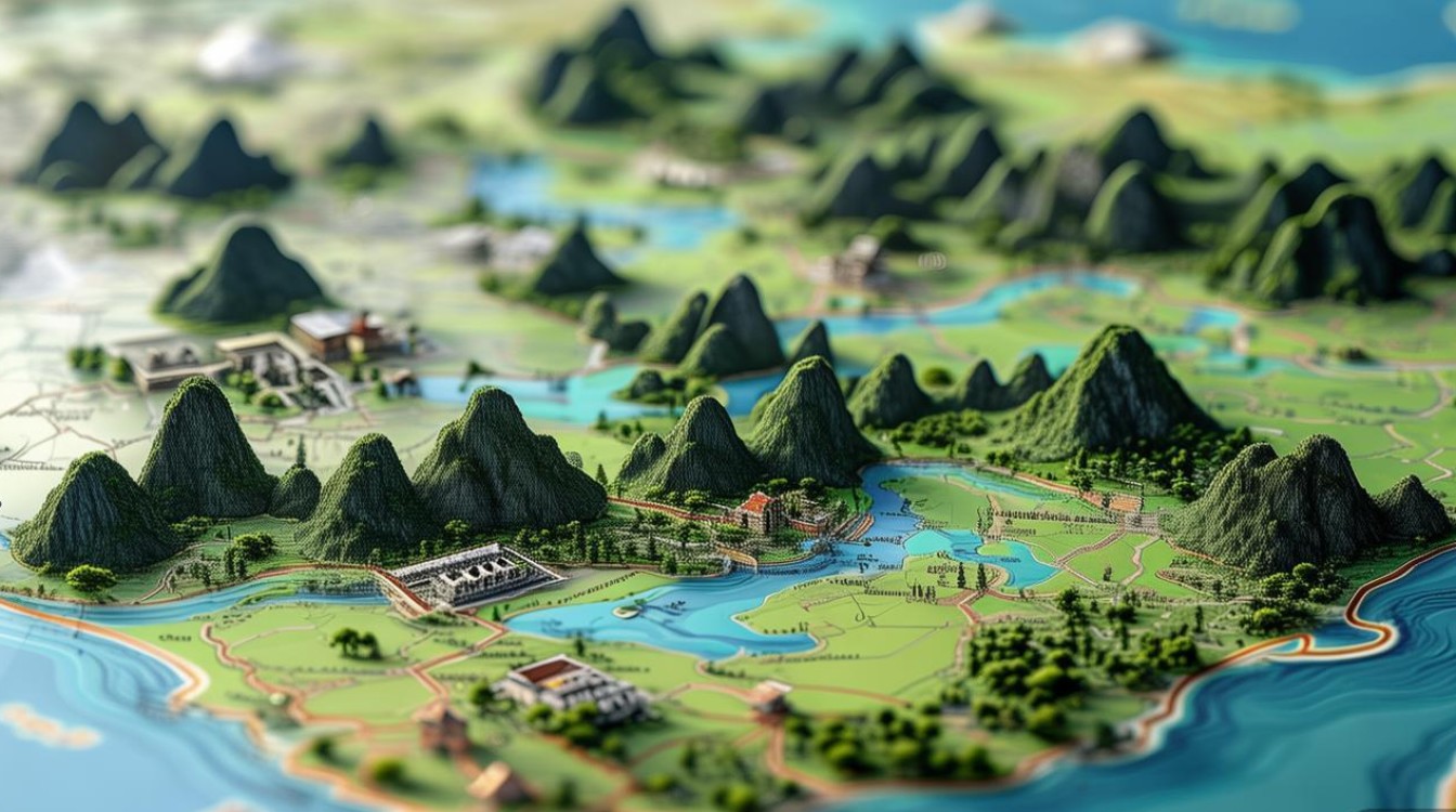 桂林旅游区景点地图 桂林旅游区景点地图