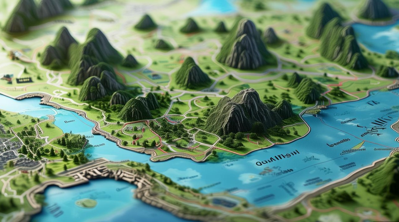 桂林旅游区景点地图 桂林旅游区景点地图