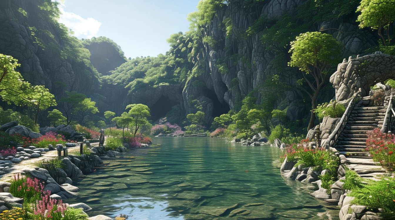 双龙洞附近的景点