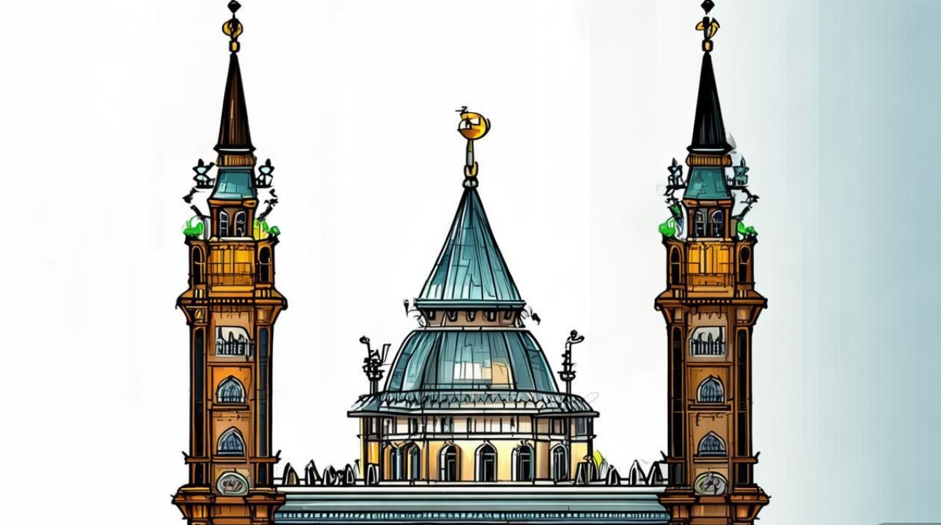 景点卡通图 景点卡通图