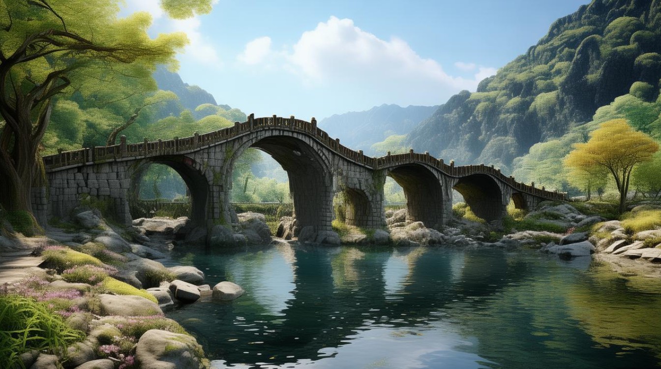 天生三桥景点 天生三桥景点