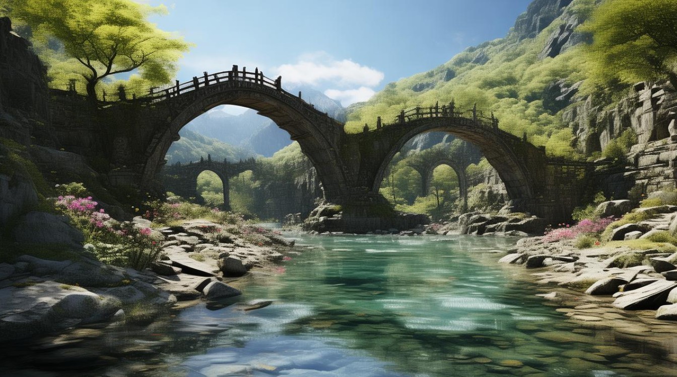 天生三桥景点 天生三桥景点