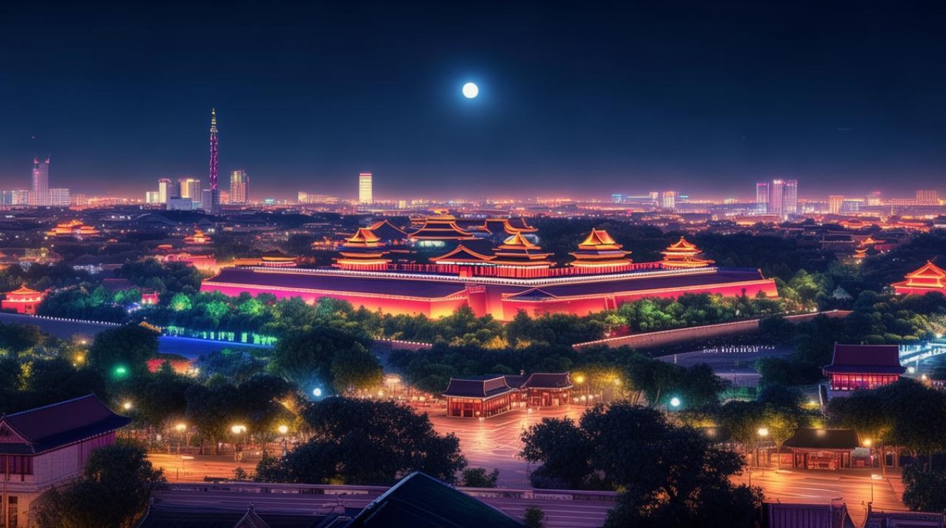 北京景点夜景 北京景点夜景
