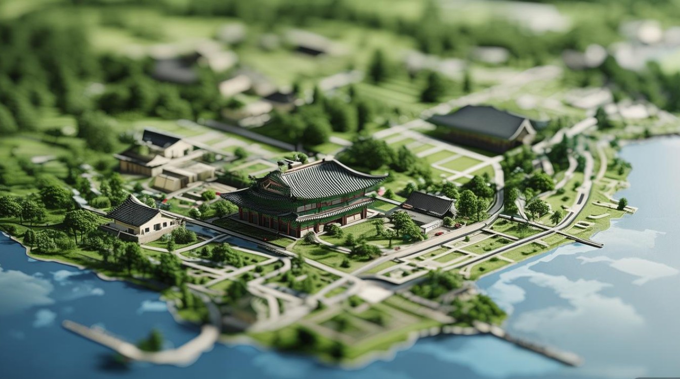 韩国景点地图 韩国景点地图