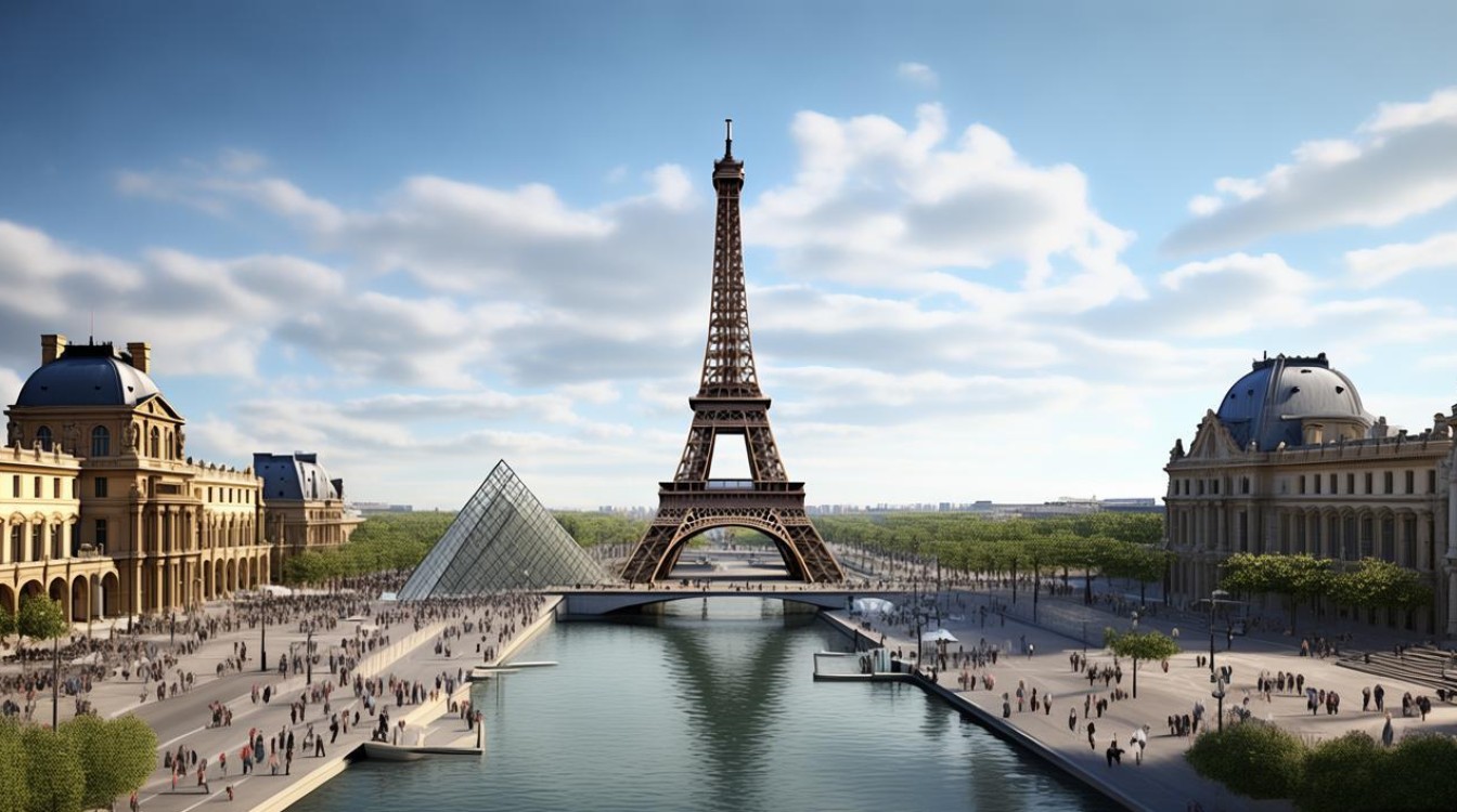 巴黎景点分布 巴黎景点分布