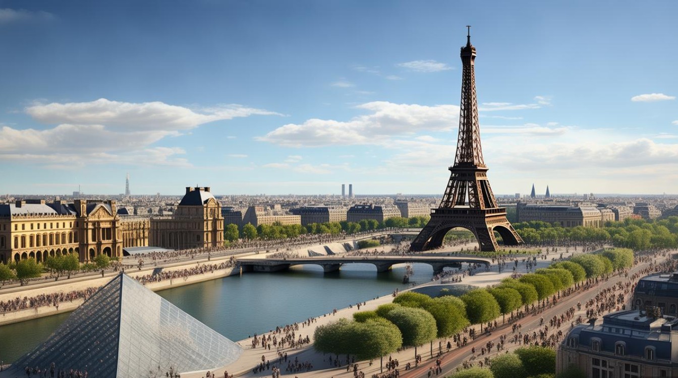 巴黎景点分布 巴黎景点分布