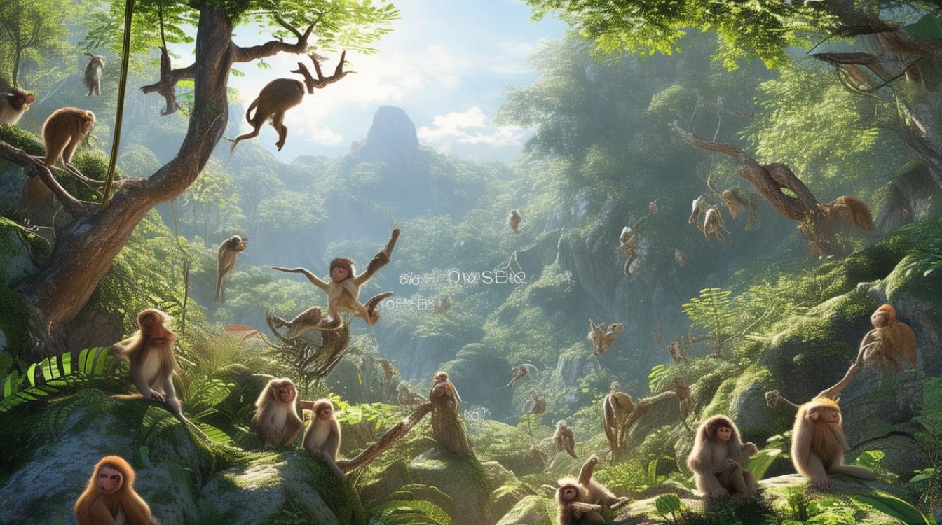 猴山景点 猴山景点