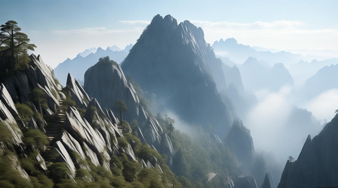 天都峰景点 天都峰景点