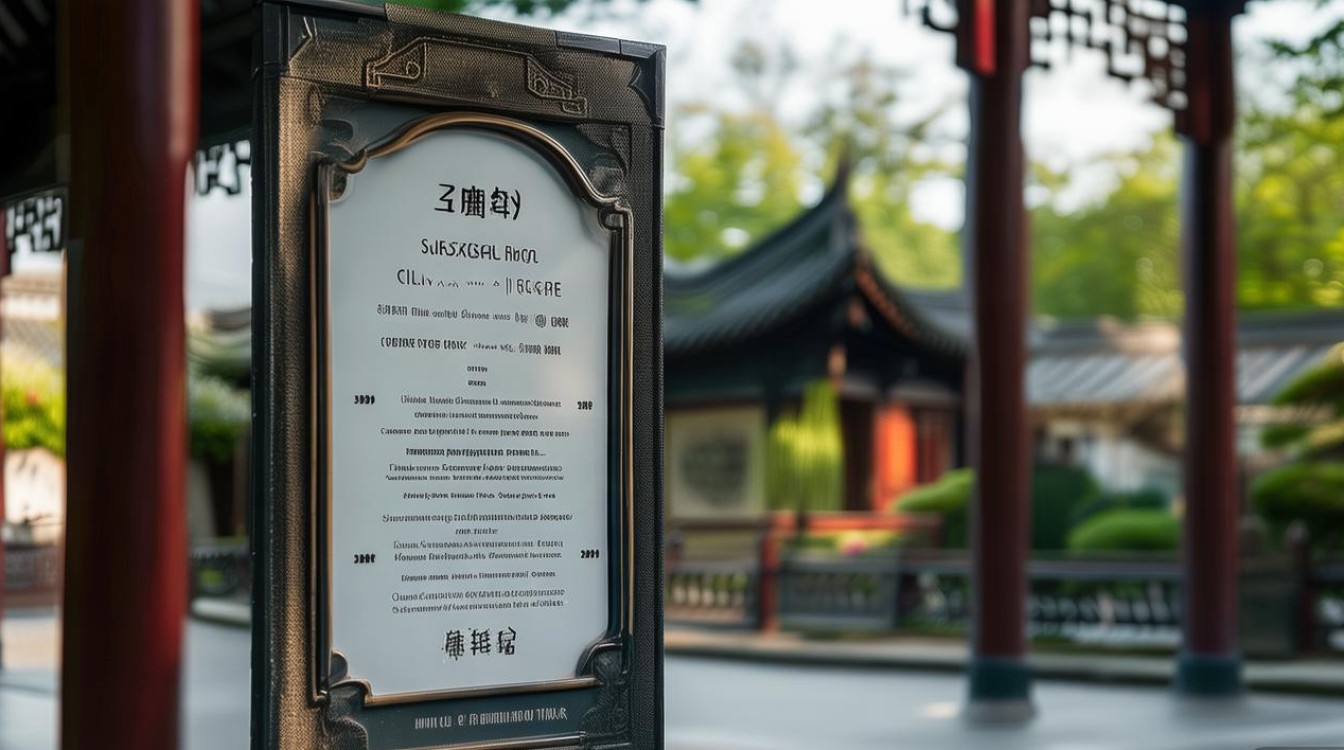 苏州旅游景点门票价格