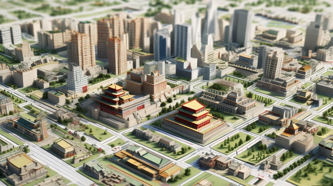 北京城区景点分布图 北京城区景点分布图