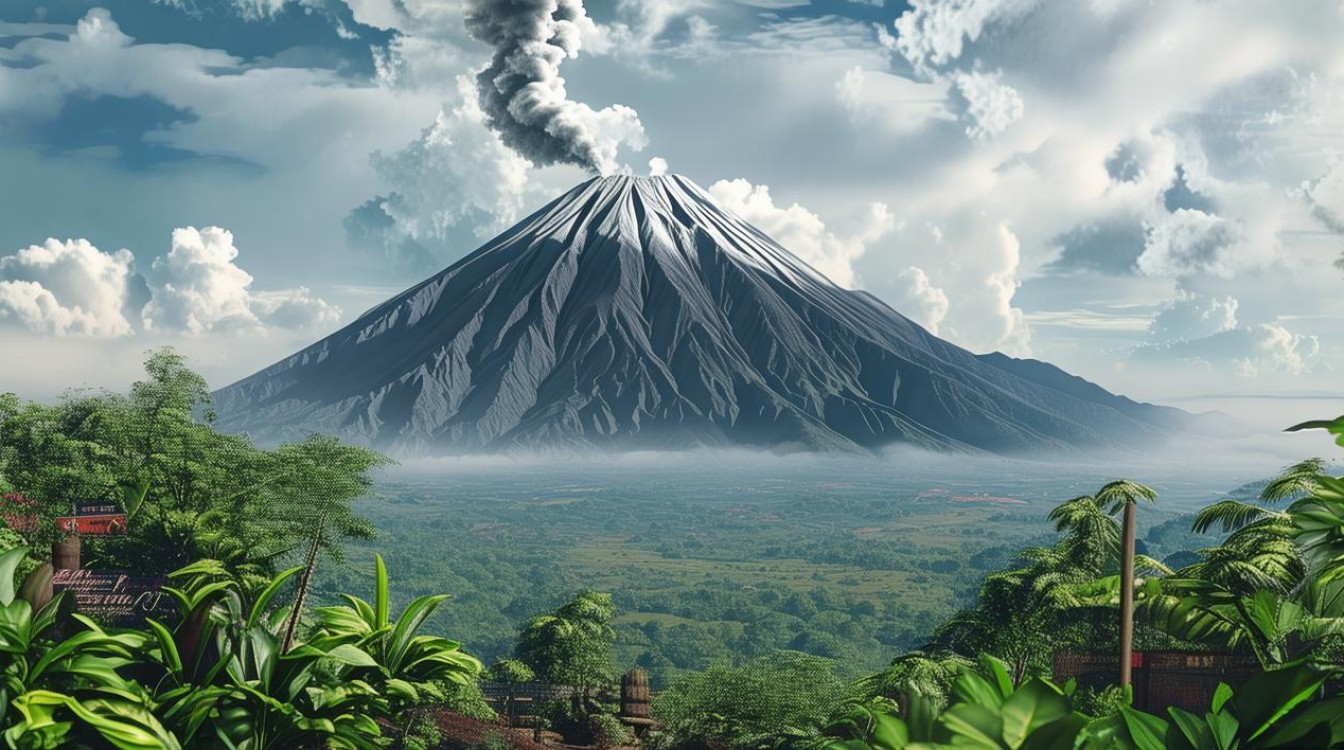 印度尼西亚火山景点 印度尼西亚火山景点