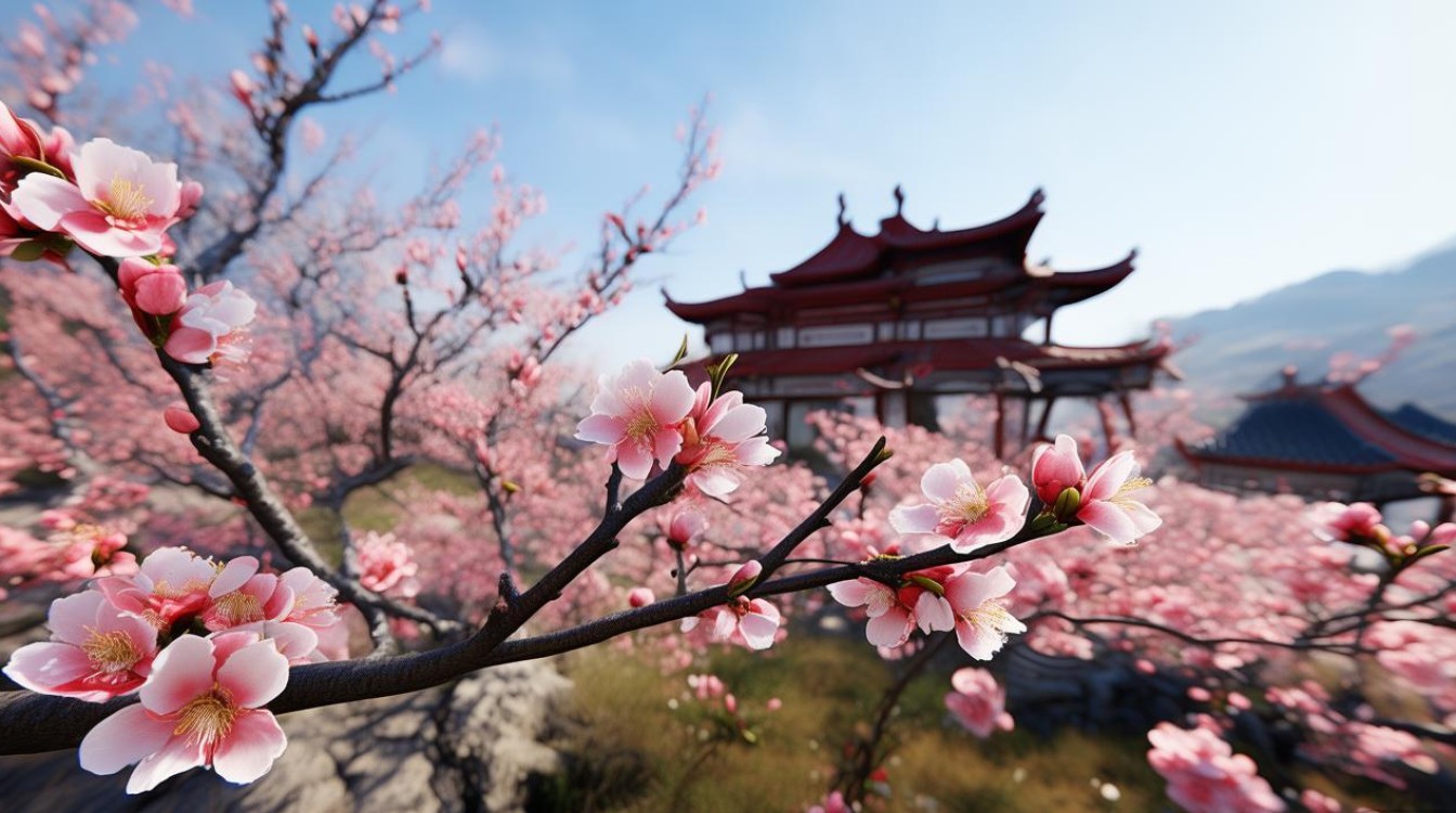 浙江舟山桃花岛景点