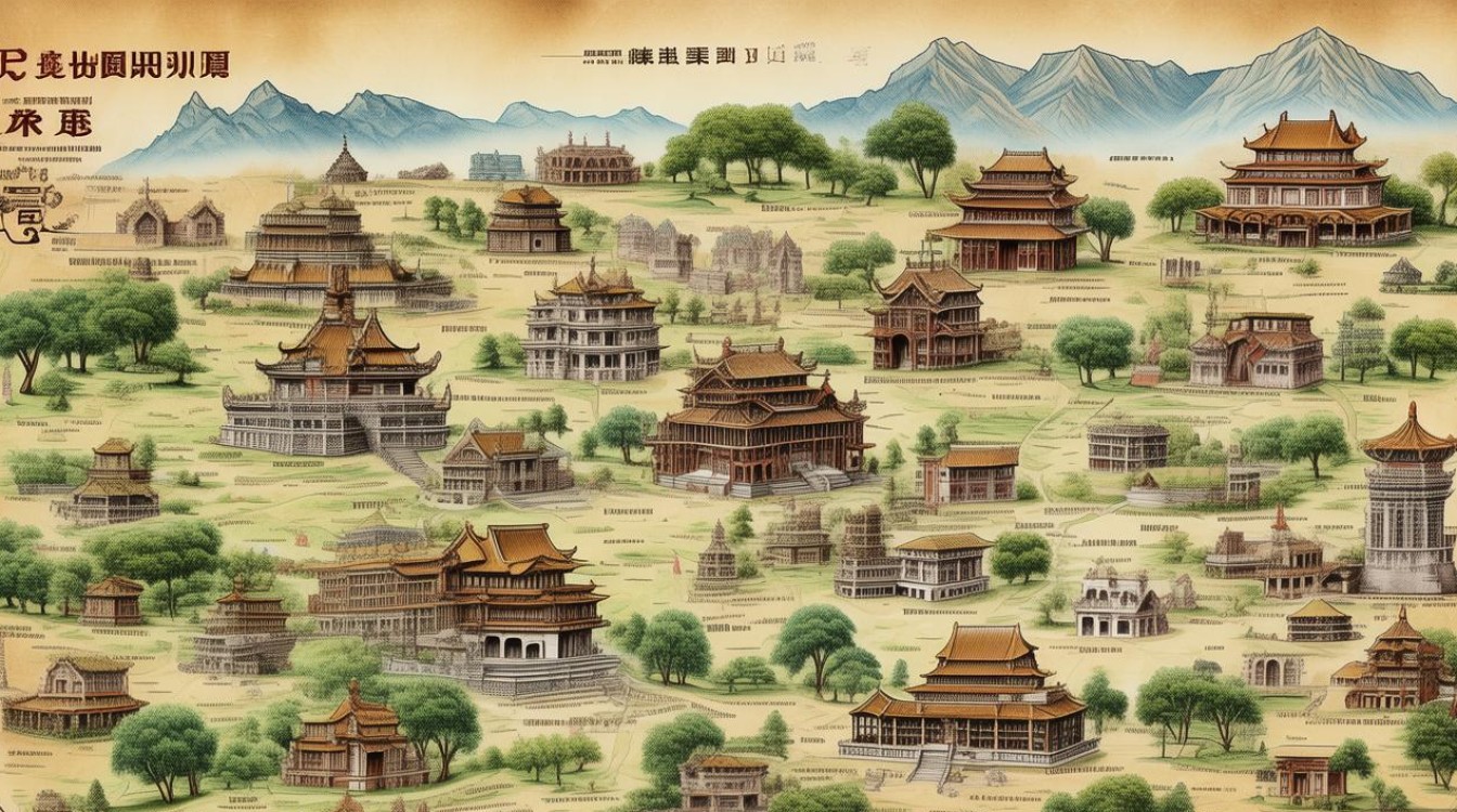 山西大同旅游景点地图 山西大同旅游景点地图