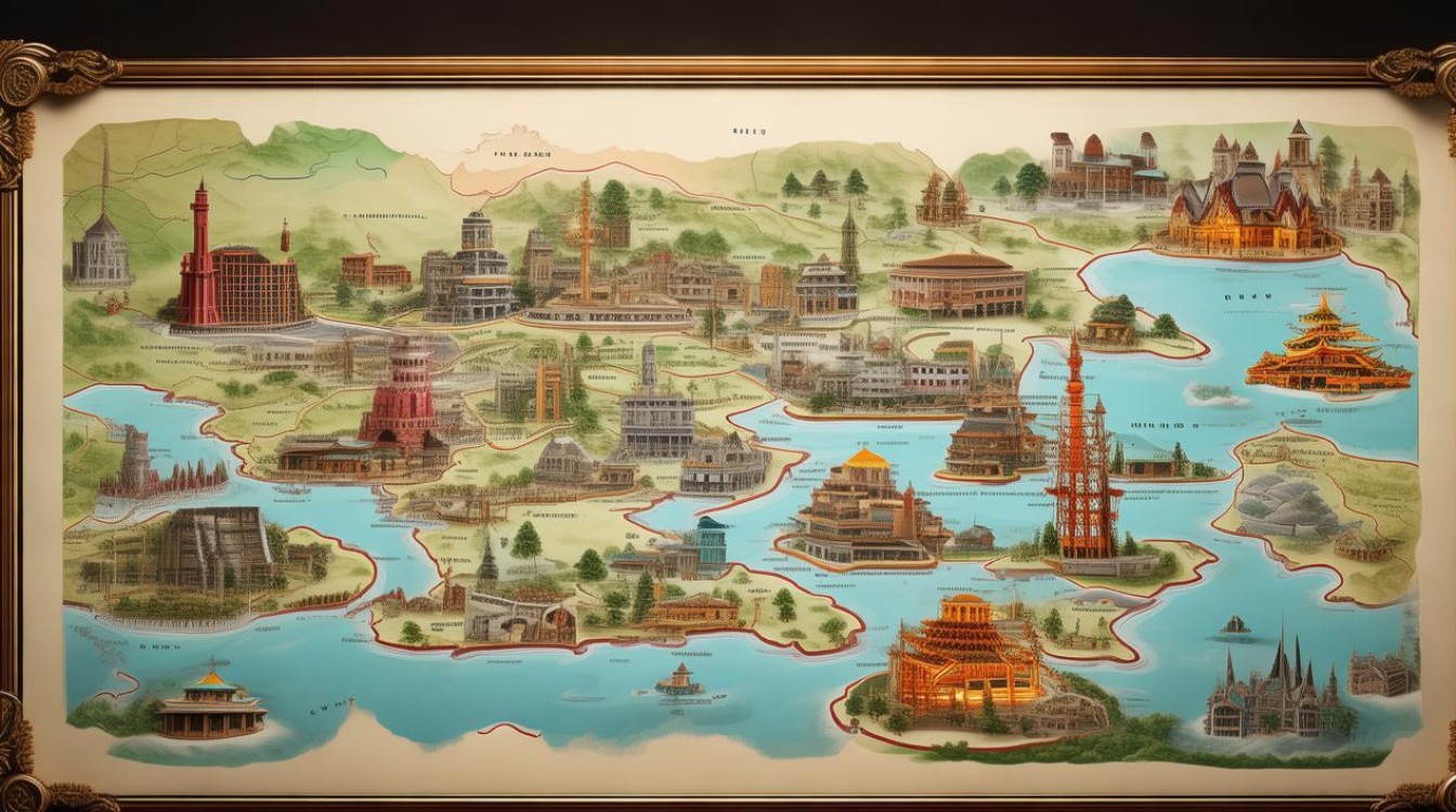 广东旅游地图景点分布 广东旅游地图景点分布