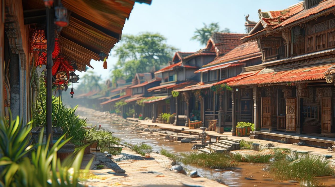 柬埔寨贡布旅游景点