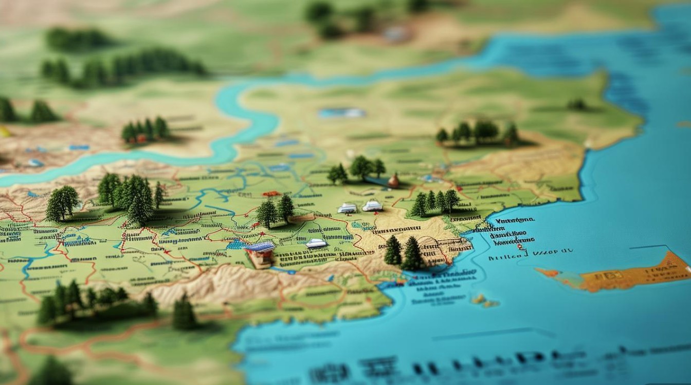 湖北主要景点分布图